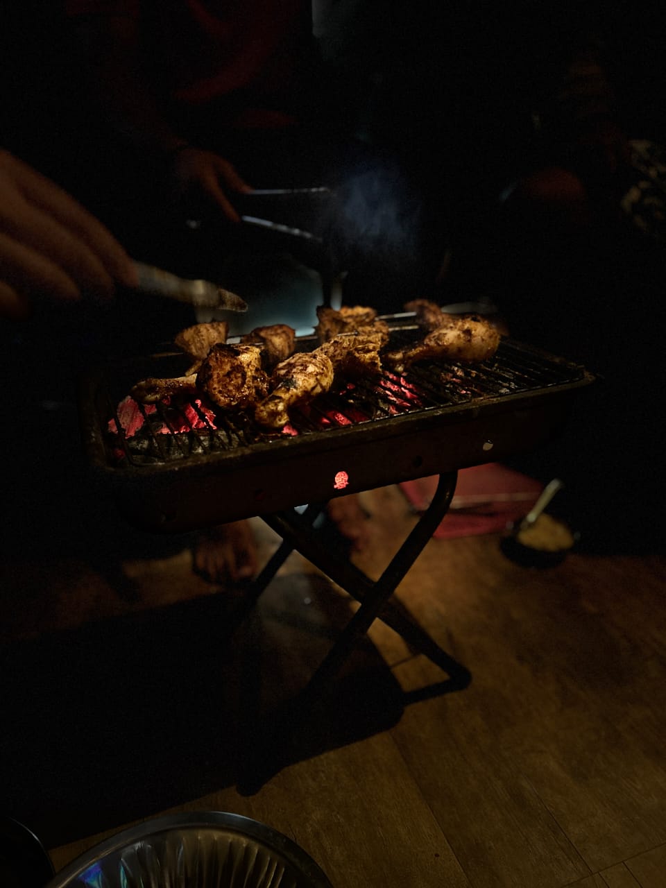 BBQ setup at Sai Leela Bungalow